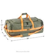 Accessories Antique Gold/Navy H8XZ4227 Mountain Classic Cordura Duffle Unisex L.L.Bean - Image 4