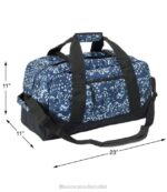 Accessories Apple Cinnamon H8XZ2445 Adventure Duffle Print Unisex L.L.Bean - Image 4