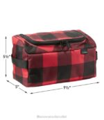Accessories Apple Cinnamon H8XZ4262 Personal Organizer Toiletry Kit Print Unisex L.L.Bean - Image 3