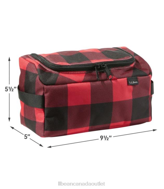 Accessories Apple Cinnamon H8XZ4262 Personal Organizer Toiletry Kit Print Unisex L.L.Bean - Image 3