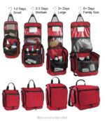 Accessories Black H8XZ4247 Personal Organizer Toiletry Bag Family Size Unisex L.L.Bean - Image 2