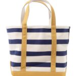 Accessories Bright Navy Sailor Stripe H8XZ2340 Boat and Tote Unisex L.L.Bean
