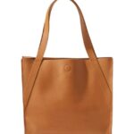Accessories Camel H8XZ2357 Stonington Full-Grain Leather Tote Unisex L.L.Bean