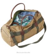 Accessories Feldspar H8XZ4264 Waxed Canvas Duffle Unisex L.L.Bean - Image 4