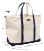 Accessories Mineral Red H8XZ6202 Boat and Tote Zip-Top with Pocket Unisex L.L.Bean - Image 6