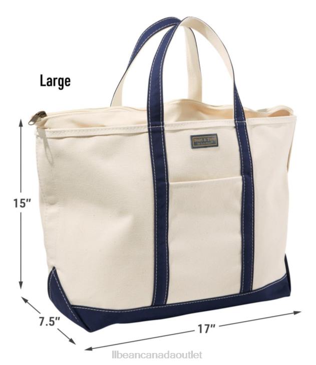 Accessories Mineral Red H8XZ6202 Boat and Tote Zip-Top with Pocket Unisex L.L.Bean - Image 6