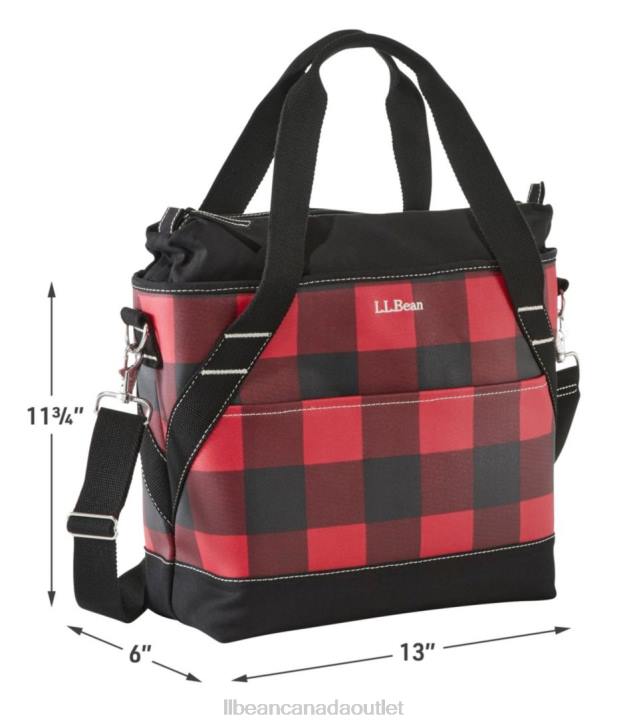 Accessories Mountain Red Buffalo Plaid H8XZ4297 Insulated Tote Unisex L.L.Bean - Image 4
