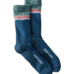 Accessories Navy Rainbow Trout H8XZ543 Farm to Feet Missoula Crew Socks Men L.L.Bean