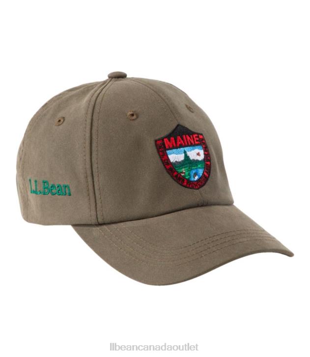 Accessories Olive H8XZ138 Maine Inland Fisheries and Wildlife Baseball Cap Men L.L.Bean - Image 2