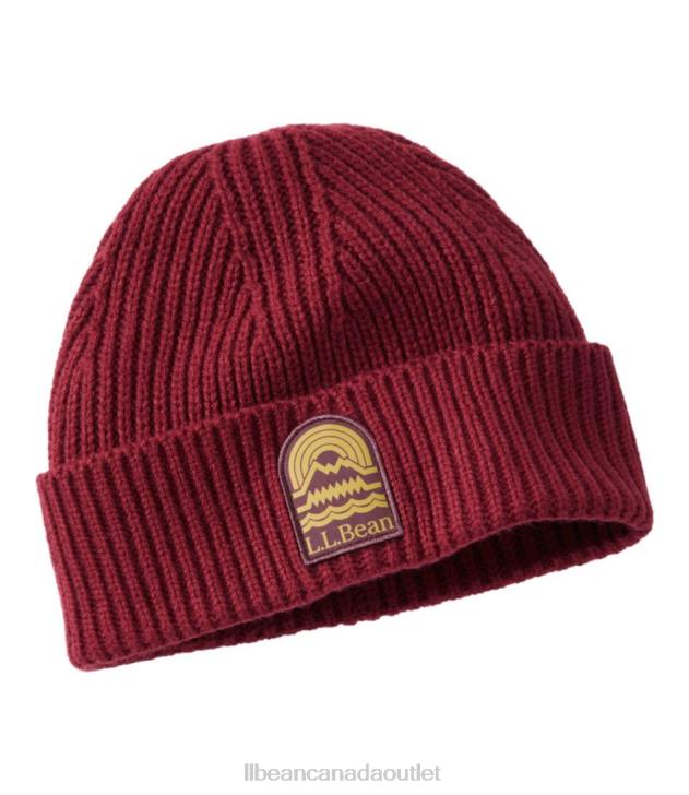 accessories_red_wine_h8xz742_beanie_men_l_l_bean.jpg Accessories Red Wine H8XZ742 Beanie Men L.L.Bean - Image 1