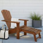 Backyard & Patio Natural H8XZ2787 Eucalyptus Adirondack Lounger Unisex L.L.Bean