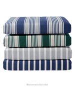Backyard & Patio Navy/Gray Multi H8XZ2618 Casco Bay Adirondack Chair Seat Cushion Stripe Unisex L.L.Bean - Image 5