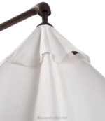 Backyard & Patio Sea Salt H8XZ2785 Sunbrella Market Cantilever 10' Octagon Umbrella with Stand Set Unisex L.L.Bean - Image 2