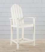 Backyard & Patio Slate Gray H8XZ6374 All-Weather Counter-Height Chair Unisex L.L.Bean - Image 2