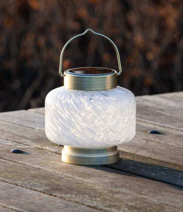 Backyard & Patio White H8XZ2768 Boaters Solar Lantern Unisex L.L.Bean - Image 3