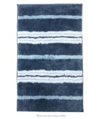 Bath Slate H8XZ4437 Premium Cotton Bath Mat Multistripe Unisex L.L.Bean