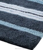 Bath Slate H8XZ4437 Premium Cotton Bath Mat Multistripe Unisex L.L.Bean - Image 3
