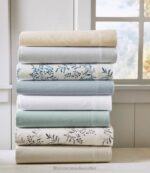 Bedding Bluegrass H8XZ6807 Premium Supima Flannel Sheet Collection Unisex L.L.Bean - Image 4