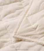 Bedding Cream H8XZ4515 Ultraplush PrimaLoft Throw Unisex L.L.Bean - Image 2