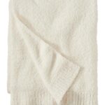 Bedding Cream H8XZ5611 Wicked Cozy Knit Throw Unisex L.L.Bean