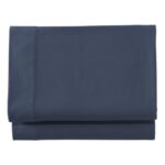 Bedding Mariner Blue H8XZ4364 Ultrasoft Comfort Flannel Sheet Fitted Unisex L.L.Bean