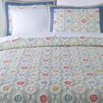 Bedding Multi H8XZ2472 Botanical Border Quilt Collection Unisex L.L.Bean