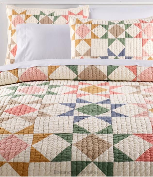 bedding_multi_h8xz2529_north_star_patchwork_quilt_collection_unisex_l_l_bean.jpg Bedding Multi H8XZ2529 North Star Patchwork Quilt Collection Unisex L.L.Bean - Image 1