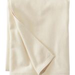 Bedding Natural H8XZ5501 Maine Twill Blanket Unisex L.L.Bean