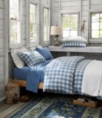 Bedding Silver Sage H8XZ5553 Ultrasoft Comfort Flannel Pillowcases Set of Two Unisex L.L.Bean - Image 4