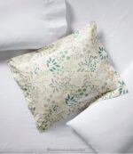 Bedding White/Floral H8XZ4559 280-Thread-Count Pima Cotton Percale Comforter Cover Collection Print Unisex L.L.Bean - Image 4