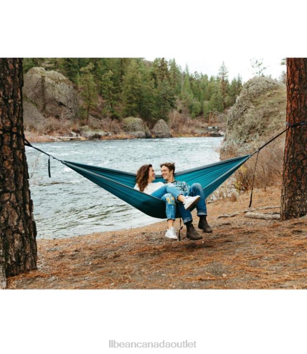 Camping Furniture Red/Charcoal H8XZ5289 ENO DoubleNest Hammock Unisex L.L.Bean - Image 3