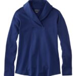Clothing Alpine Blue H8XZ63 Pullover Women L.L.Bean