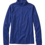 Clothing Alpine Blue H8XZ6911 Interlock Turtleneck Women L.L.Bean
