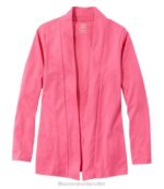Clothing Azalea H8XZ5654 Pima Cotton Open Cardigan Women L.L.Bean