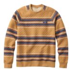 Clothing Barley Multi H8XZ135 Quilted Sweatshirt Men L.L.Bean