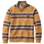 Clothing Barley Multi H8XZ170 Quilted Sweatshirt Men L.L.Bean