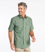 Clothing Bay Leaf H8XZ6629 Sunwashed Canvas Shirt Men L.L.Bean - Image 2