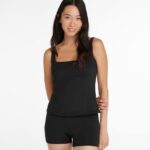 Clothing Black H8XZ437 New Currents Swimwear Women L.L.Bean