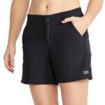 Clothing Black H8XZ4769 Stretch UPF Shorts Women L.L.Bean