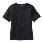 Clothing Black H8XZ5673 Tee Women L.L.Bean