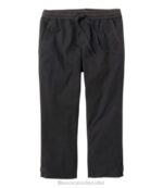 Clothing Black H8XZ5756 Stretch Ripstop Pull-On Capri Pants Women L.L.Bean