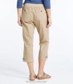 Clothing Black H8XZ5756 Stretch Ripstop Pull-On Capri Pants Women L.L.Bean - Image 3