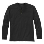 Clothing Black H8XZ6918 Carefree Unshrinkable Tee Men L.L.Bean