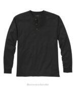 Clothing Black H8XZ6918 Carefree Unshrinkable Tee Men L.L.Bean
