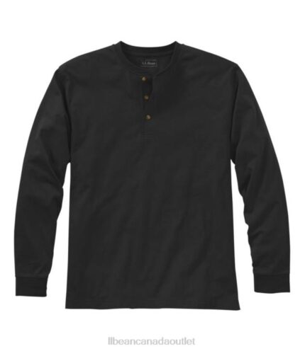 Clothing Black H8XZ6918 Carefree Unshrinkable Tee Men L.L.Bean