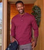 Clothing Black H8XZ6918 Carefree Unshrinkable Tee Men L.L.Bean - Image 6