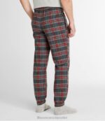 Clothing Black Watch Tartan H8XZ4924 Scotch Plaid Flannel Jogger Pants Men L.L.Bean - Image 3
