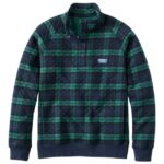 Clothing Blackwatch H8XZ176 Quilted Sweatshirt Men L.L.Bean