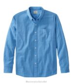 Clothing Bluebell H8XZ3164 Organic Cotton Seersucker Shirt Men L.L.Bean