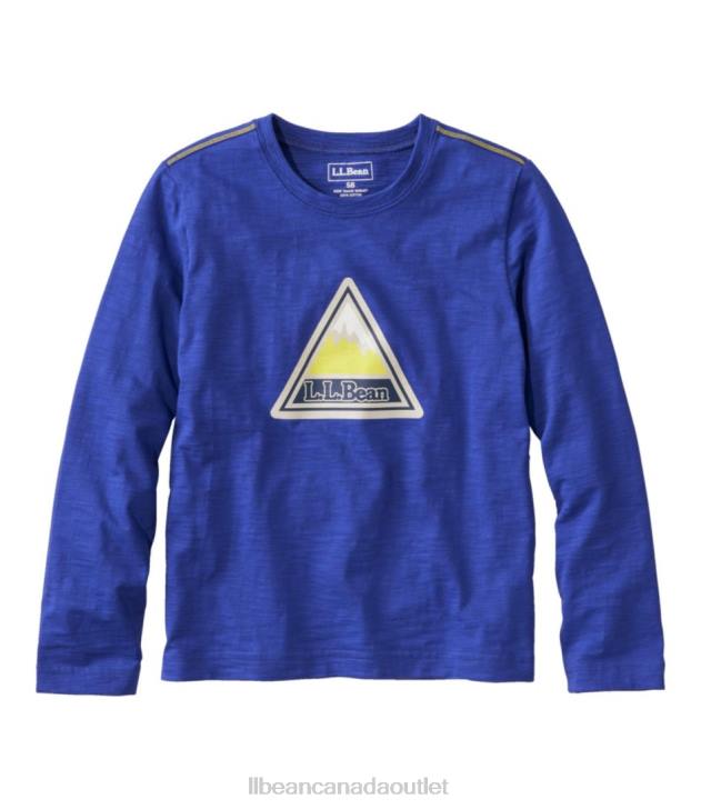 clothing_bright_sapphire_h8xz6604_graphic_tee_kids_l_l_bean.jpg Clothing Bright Sapphire H8XZ6604 Graphic Tee Kids L.L.Bean - Image 1